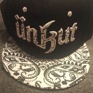 Black and White In4mation Snapback Hat